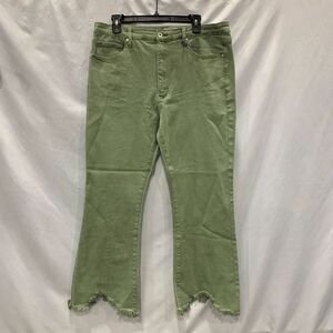 SPECIAL A Saige Mid Rise Tummy Control Denim Olive green